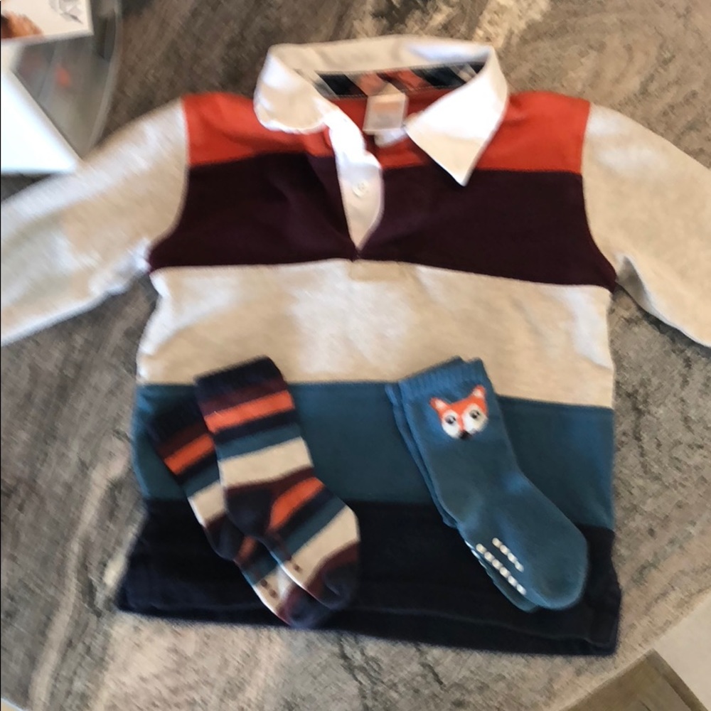 Gymboree rugby shirt